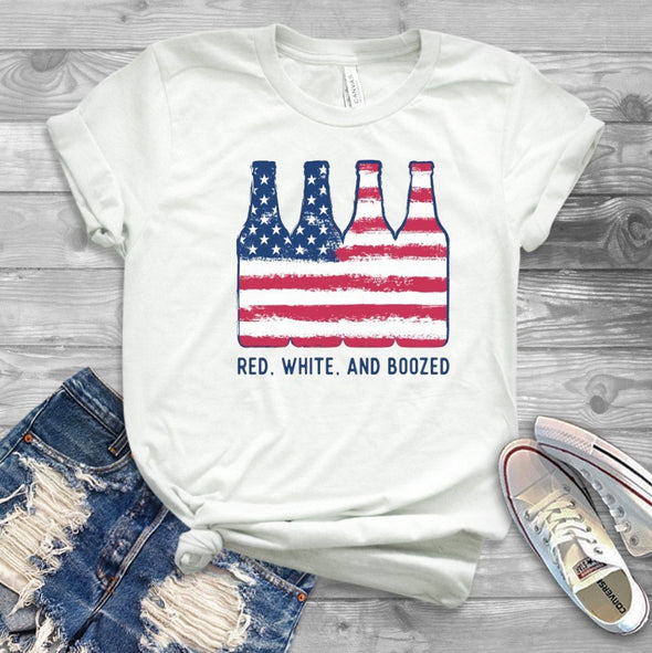 Red, White and Boozed - Sublimation Transfer