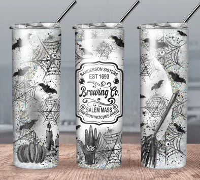 Witch Brewing Co - 20 oz Skinny Tumbler Sublimation Transfers