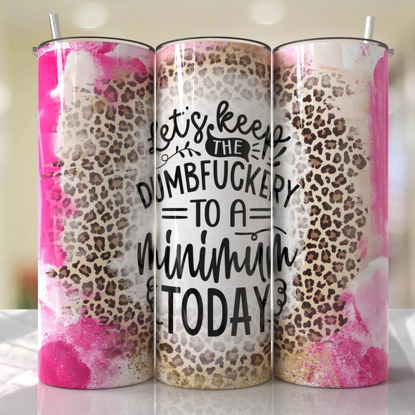 Let's Keep - 20 oz Skinny Tumbler Sublimation Transfers