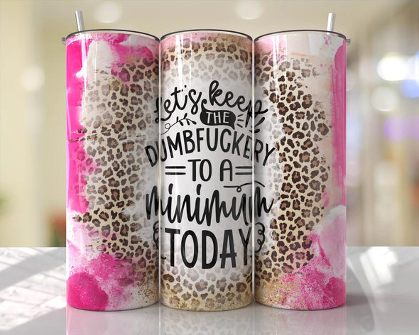 Let's Keep - 20 oz Skinny Tumbler Sublimation Transfers