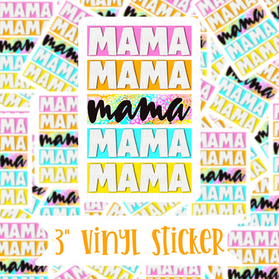 V2 Mama - Vinyl Sticker Decal