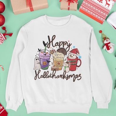 A69 Happy Hallothanksmas -  DTF