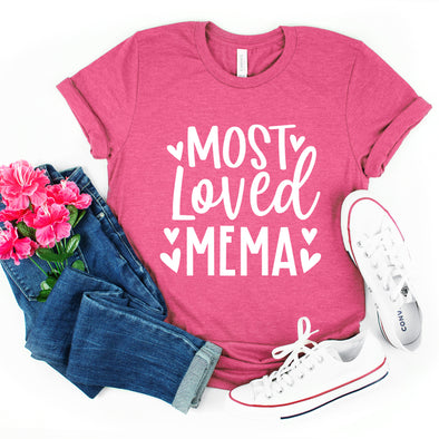 Most Loved Mema -  Screen Print Transfer