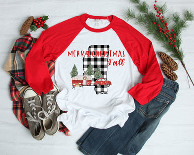 Merry Christmas Mississippi - Sublimation Transfer