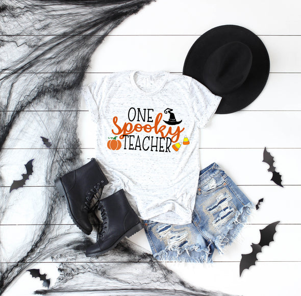 One Spooky Teacher - Sublimation Transfer