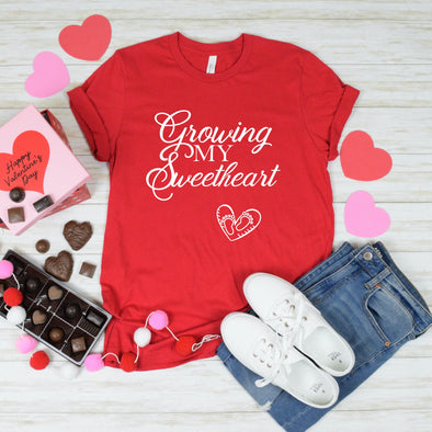 Growing My Sweetheart  - Screen Print Transfer